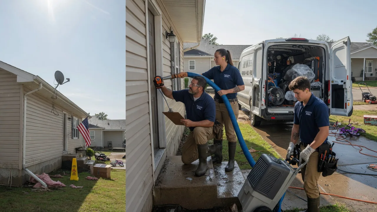 Ceiling Water Damage Restoration in Woodbridge, VA near me
